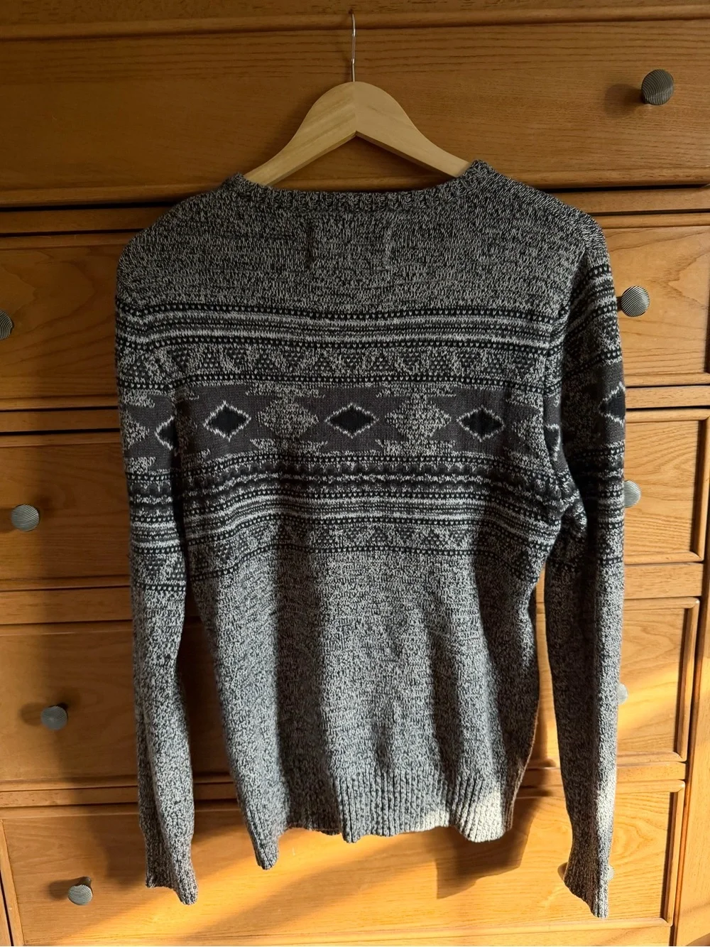 Urban Pipeline Mens Sweater Size Medium Fair Isle Grandpa Core Vintage Grunge